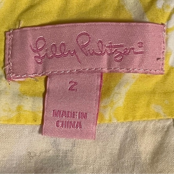 Lilly Pulitzer Dandelion Marti Skirt Women’s Size 2 - Picture 7 of 10